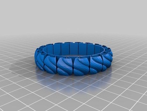 meine angepasste morestretchlet bracelet2 Armbänder 3d print model - Mito3D