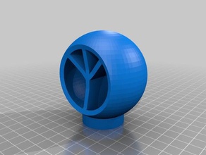 brutta palla 13 arredamento 3d print model - Mito3D
