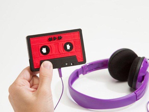 mixtape o áudio cassete mixedtape mix tape a música projeto de som 3d print model - Mito3D