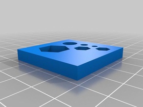 vertical hole test other 3d calibration reprap 3d print model - Mito3D