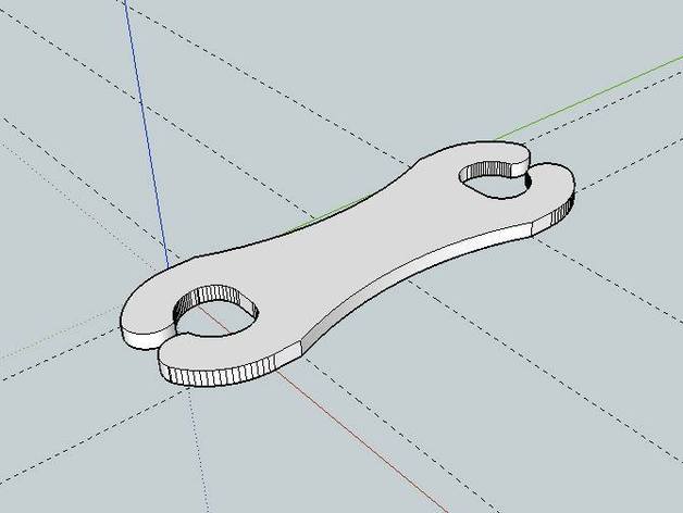 Kabel-Wickler audio 3D print model - Mito3D