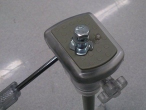 tripod mount lug washer bolt camera 3d holder negative openscad parametric part photography tyndall useful widget 3d print model - Mito3D