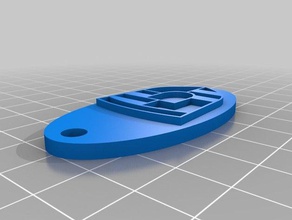 porsche chaveiro chaveiros personalizado 3d print model - Mito3D