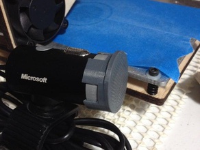 microsoft lifecam tapa de la lente cámara 3d print model - Mito3D