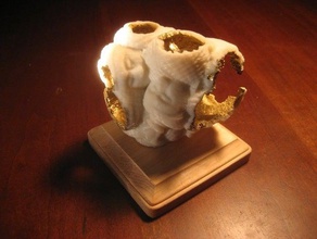 hollow buddha sculptures boolean operations 3d print model - Mito3D