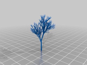 il mio personalizzati veramente ricorsiva casuale albero non solo pseudo per la matematica arte 3d print model - Mito3D
