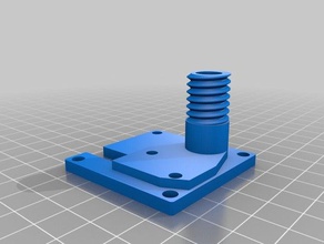 bowden fijación de la electrónica 3d impresora partes tubo estallar ultimaker 3d print model - Mito3D