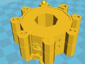 castel del monte household 3d print model - Mito3D