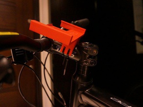 nexus 5 soporte para bicicleta giant escape 3 móvil teléfono 3d print model - Mito3D