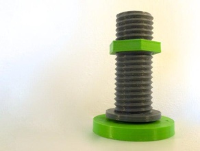 spool-Halter 3d Drucker - Zubehör filament filament-Halter 3d print model - Mito3D