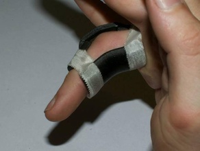 finger splint sport outdoors medical 3d print model - Mito3D