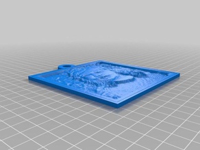 izzy 2d Kunst angepasst 3d print model - Mito3D