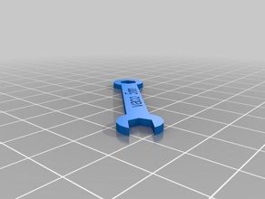 llave 5mmx18 outils personnalisé 3d print model - Mito3D