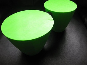 bongo tambores de tamanho completo brinquedos jogos 3d print model - Mito3D