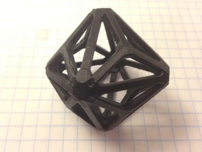 triakis octaedro matemática 3dhubs poliedros poliedro 3d print model - Mito3D