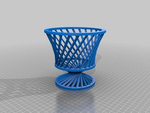 parametrico calice contenitori 3d print model - Mito3D