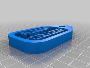 albeda college keychain household customized 3d print model - Mito3D