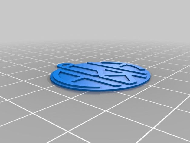 monogram jewelry customized 3D print model - Mito3D
