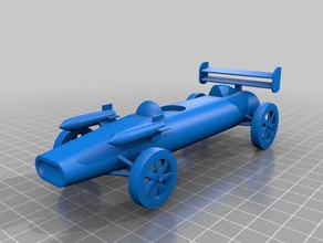 vintage racer - Spielzeug Spiele angepasst 3d print model - Mito3D