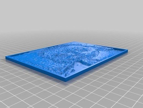 carmen lithopane 2d sanat özelleştirilmiş 3d print model - Mito3D