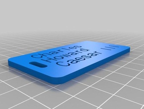 chuckie organização personalizado 3d print model - Mito3D
