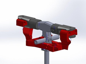 flybar clamp pitch gauge 550 Größe heli rc Fahrzeuge furion 50 tool 3d print model - Mito3D