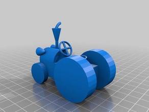 copie o traktor 3d impressão 3d print model - Mito3D