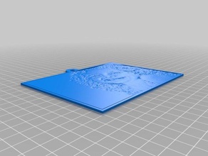 mi personalizados lithopane prueba reimp 2d arte 3d print model - Mito3D