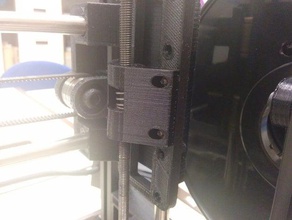 solide de l'axe z printemps titulaire lulzbot taz 3d l'imprimante pièces 2 20 30 écrou 3d print model - Mito3D