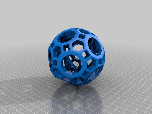 customized convex polyhedra math art 3D print model - Mito3D