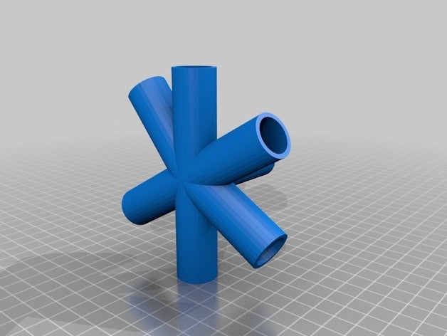 rod 60 degree parts customized 3D print model - Mito3D