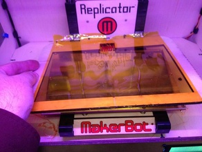 replicator kapton tape applicator 3d printer accessories hbp 3d print model - Mito3D