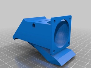 40mm espulsore di strato raffreddamento makerfarm e3d stampa 3d print model - Mito3D