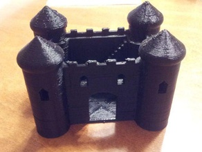 ch&acircteau fred edifícios estruturas castelo 3d print model - Mito3D