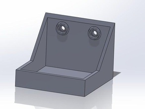 dispenser Halterung-tool board Inhaber Boxen 3d print model - Mito3D