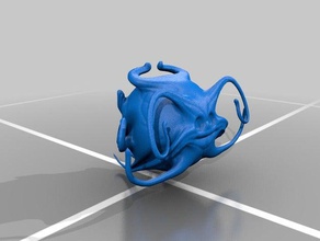squid monster creatures 3d print model - Mito3D