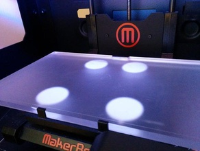 replicator-2-Plattform Stelzen 3d Drucker - Zubehör Füße 3d print model - Mito3D