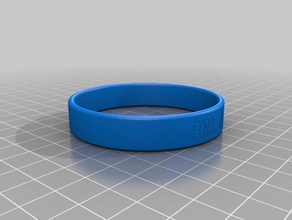 forge les bracelets personnalisé 3d print model - Mito3D