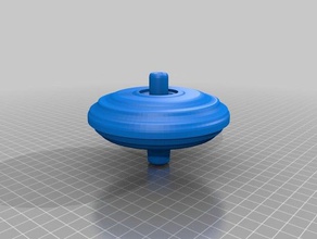 spinning top toy game accessories customized games tops toys 3d print model - Mito3D