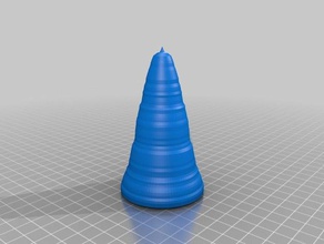 3d imprimíveis de cone sorvete - ice-cream titular publicar recipientes personalizado 3d print model - Mito3D