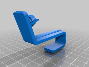 ersatz-haken fuer clic clac tisch de reemplazo partes trapp tripp 3d print model - Mito3D