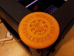 roues tout lieu d'impression bricolage 3d print model - Mito3D