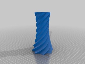 vase Rotkehlchen Dekor angepasst 3d print model - Mito3D