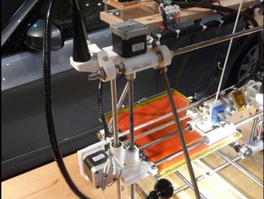 prusa mendel lamp mount 3d printer accessories reprap 3d print model - Mito3D