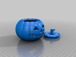 pumpkin head 3d printing 3d print model - Mito3D