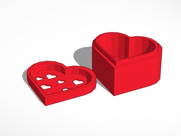 heart box other 3D print model - Mito3D