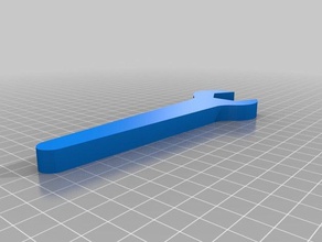 clau anglesa 3d de l'impression tests 3d print model - Mito3D