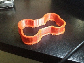 hueso de perro cortador la galleta cocina comedor comida 3d print model - Mito3D