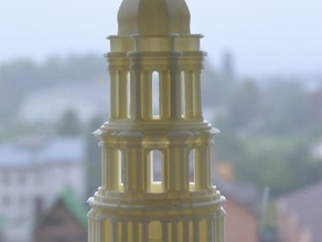 kievopecherskaya lavra belltower buildings structures 3d print model - Mito3D