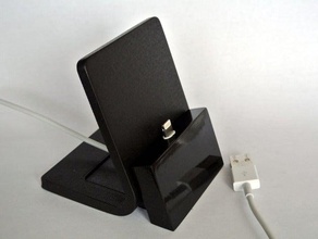 el iphone de pie móvil ipod 3d print model - Mito3D